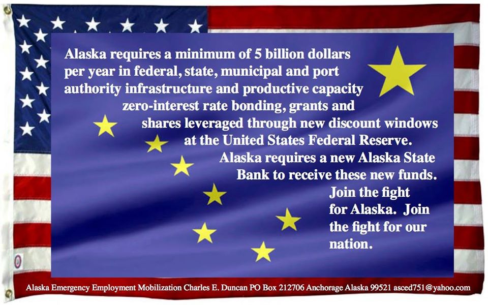 Read more about the article The only possible solution to the economic calamity facing our state and nation is for each state government to create the financial mechanisms necessary to leverage federal, state, municipal and port authority bonds, grants and shares through new discount windows at the United States Federal Reserve