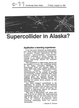 Read more about the article Letter to the editor, Anchorage Daily News