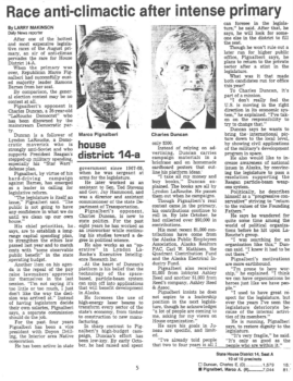 Read more about the article Race anti-climactic after intense primary