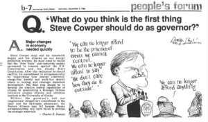 Read more about the article Anchorage Daily News people’s forums series