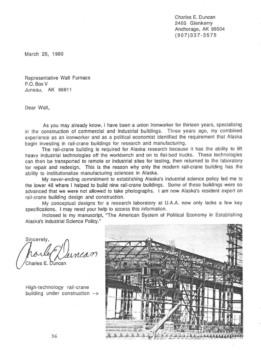 Read more about the article Reply to Representative Walt Furnace